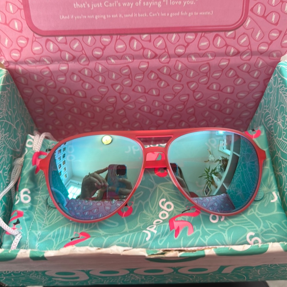 Goodr “Carl is my copilot” sunglasses in Mach g style